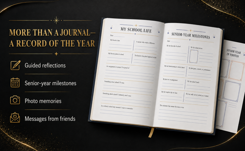 Why Every High School Senior Needs a Senior-Year Memory Journal senior a+2